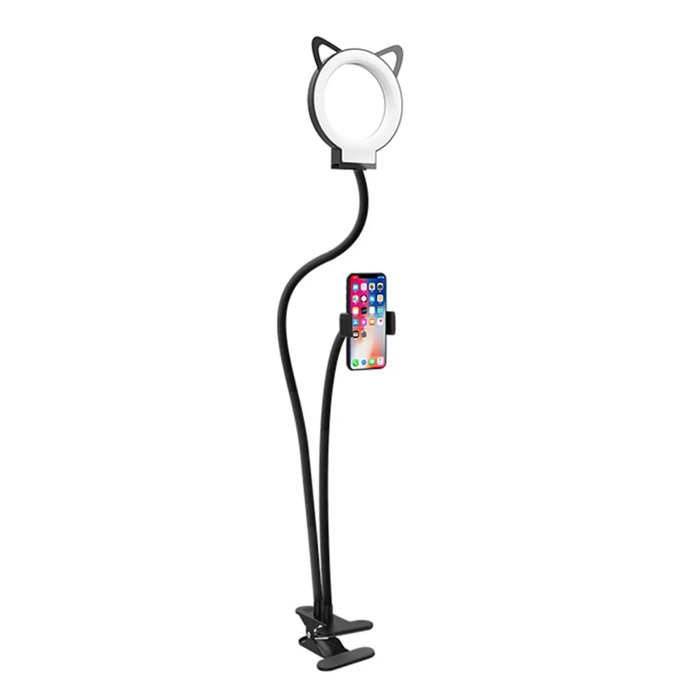 Mini LED Camera Ring Light Dimmable Phone Video Lamp With Tripod Selfie Stick Fill Light for Live Makeup Lighting
Mini LED Camera Ring Light Dimmable Phone Video Lamp With Tripod Selfie Stick Fill Light for Live Makeup Lighting