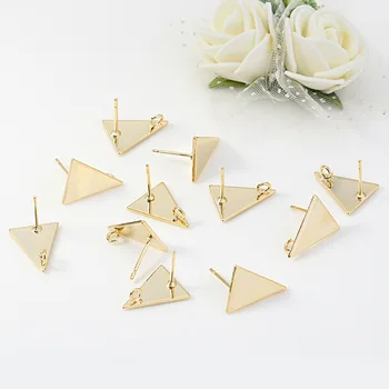 6PCS 24K Gold Color Plated Brass Shaped Stud Earrings for Jewerly Making Diy Jewelry Findings Accessories wholesale
6PCS 24K Gold Color Plated Brass Shaped Stud Earrings for Jewerly Making Diy Jewelry Findings Accessories wholesale