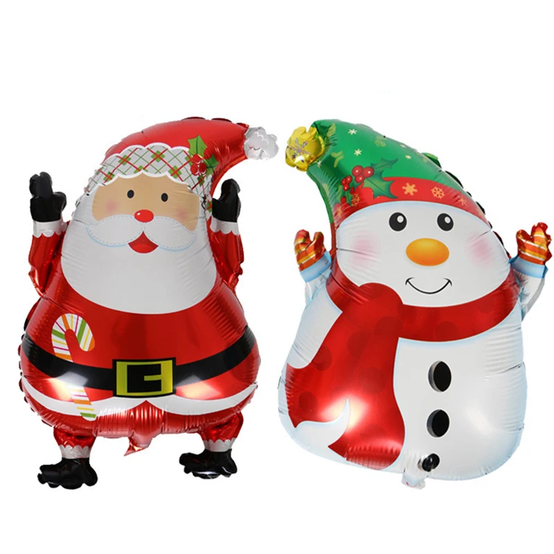 2pcs/set Merry Christmas Party Balloons Supplies Christmas Snowman Santa Foil Balloons Decoration Kids Toys Gifts Air balloon
2pcs/set Merry Christmas Party Balloons Supplies Christmas Snowman Santa Foil Balloons Decoration Kids Toys Gifts Air balloon