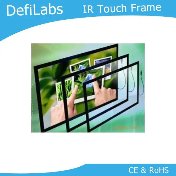 DefiLabs 10 touch points 32" Infrared Touch Screen frame, 16:9 format,Dust and water proofing, anti-vandal;
DefiLabs 10 touch points 32" Infrared Touch Screen frame, 16:9 format,Dust and water proofing, anti-vandal;