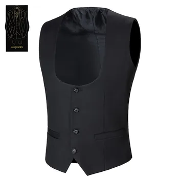New high-end exquisite men's vest men's wool blend slim suit vest men's mature stable vest support custom
New high-end exquisite men's vest men's wool blend slim suit vest men's mature stable vest support custom