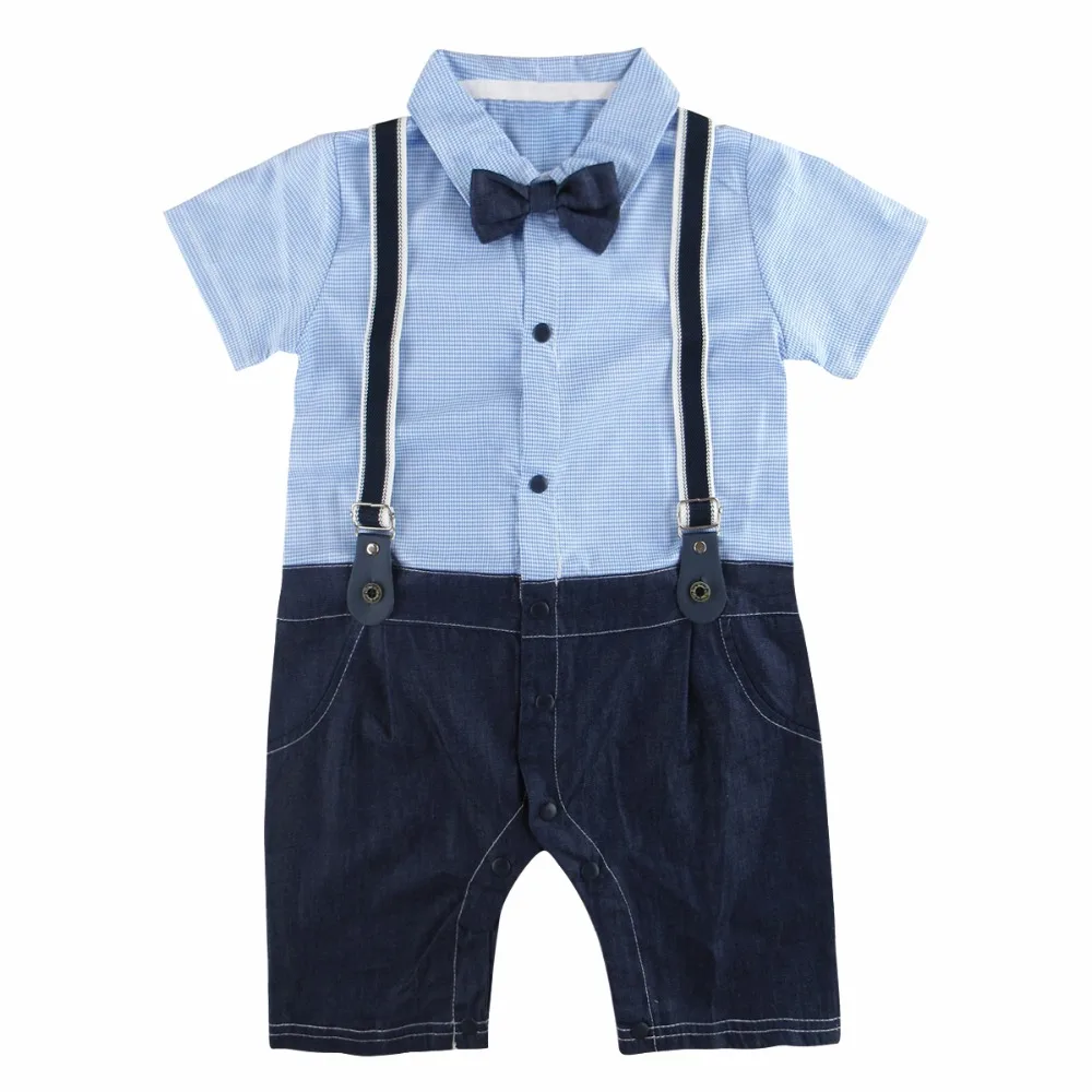 Baby Boy Romper Newborn Gentleman Outfits with Braces and Bowtie Wedding Baptism Clothes Baby Outwear Infant Summer Jumpsuit
Baby Boy Romper Newborn Gentleman Outfits with Braces and Bowtie Wedding Baptism Clothes Baby Outwear Infant Summer Jumpsuit