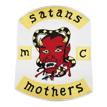 Satans Mothers Mc Customized Innovative Garment Application Stickers On Clothes Embroidered Iron On Patch For Clothing
Satans Mothers Mc Customized Innovative Garment Application Stickers On Clothes Embroidered Iron On Patch For Clothing