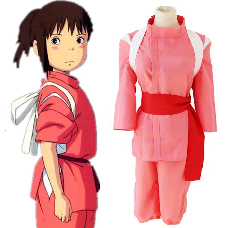 Miyazaki Hayao Spirited Away Chihiro Ogino Sen cosplay costume Custom made emboitement
Miyazaki Hayao Spirited Away Chihiro Ogino Sen cosplay costume Custom made emboitement