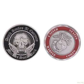 2018 Meaningful Commemorative Coin American Marine Corp Army Collection Art Gifts Alloy Souvenir Noncurrent Coin
2018 Meaningful Commemorative Coin American Marine Corp Army Collection Art Gifts Alloy Souvenir Noncurrent Coin
