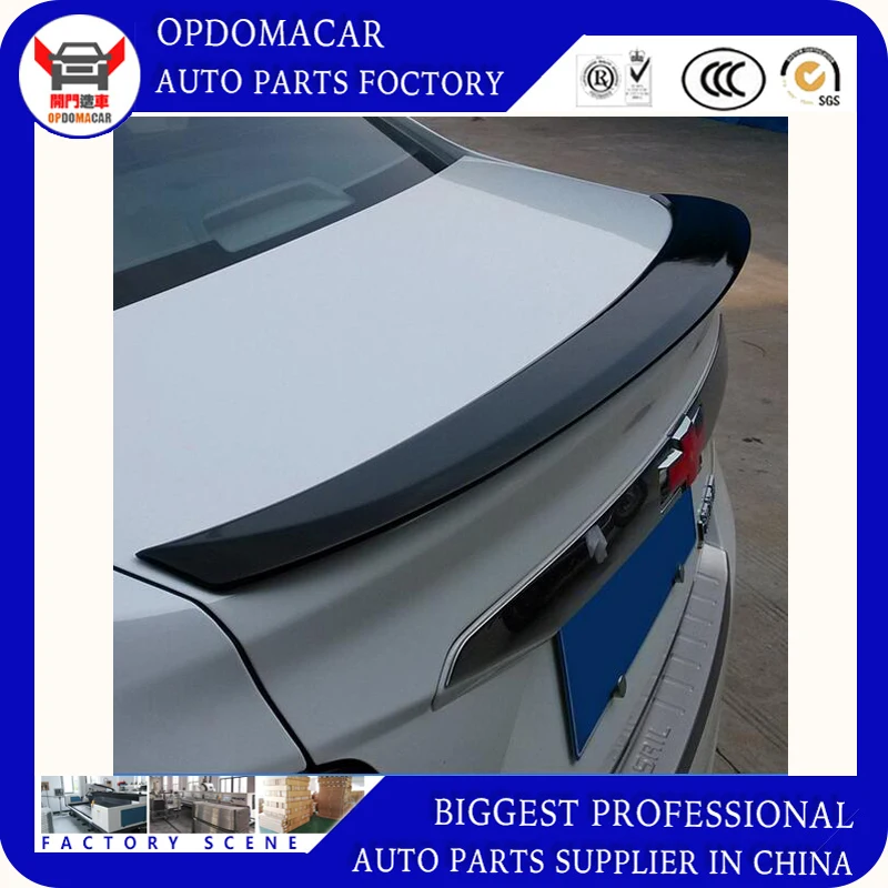 High quality ABS primer black white red ect color car rear lip spoiler for Sail 3 2015 2016
High quality ABS primer black white red ect color car rear lip spoiler for Sail 3 2015 2016