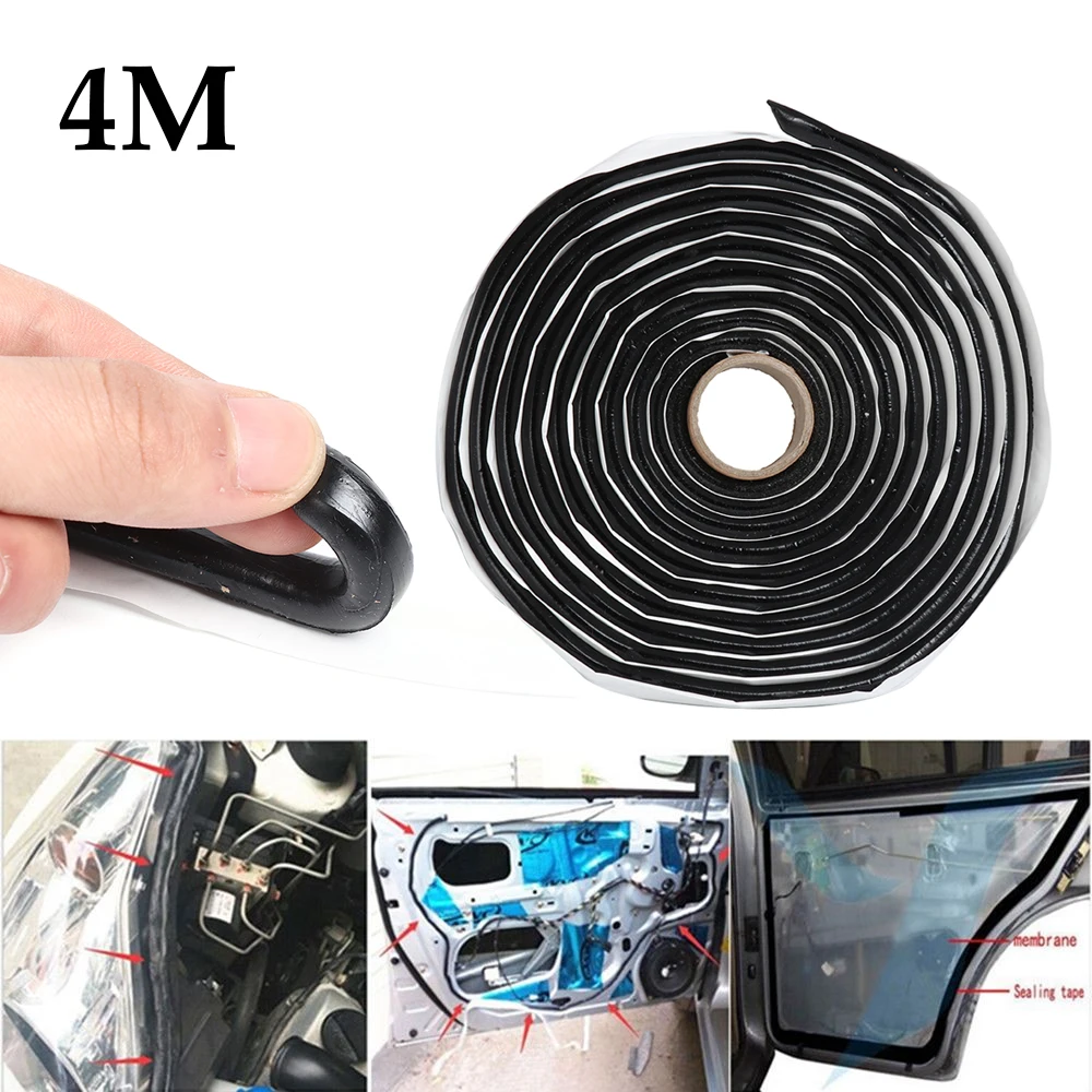 4M Black Butyl Rubber Car Truck LED Headlight Sealant Glue Retrofit Reseal Strip Car Styling
4M Black Butyl Rubber Car Truck LED Headlight Sealant Glue Retrofit Reseal Strip Car Styling