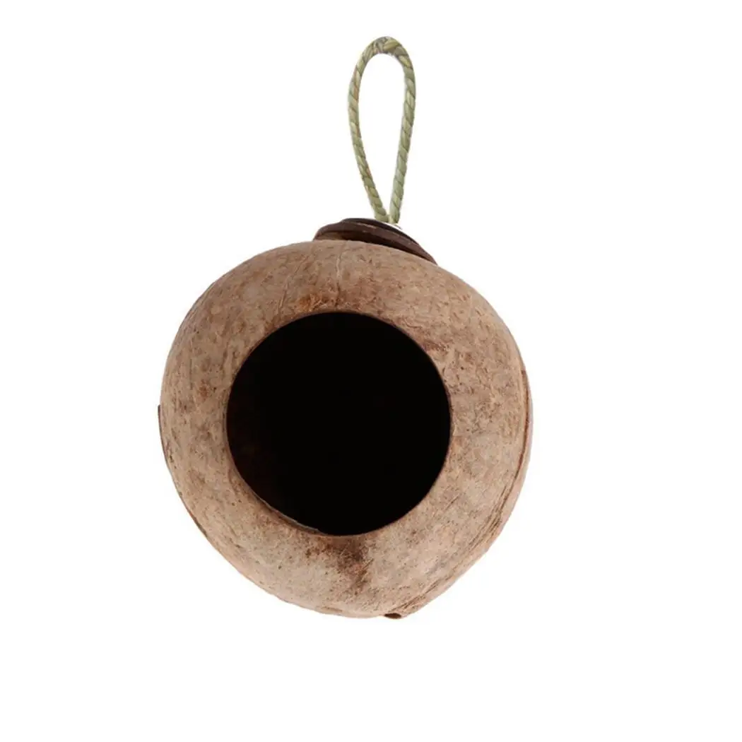 Natural Parrot Nest Coconut Shell Cage Chipmunk Birds Type1: Screw Type, Type2: Hanging Type Hamster Toys
Natural Parrot Nest Coconut Shell Cage Chipmunk Birds Type1: Screw Type, Type2: Hanging Type Hamster Toys