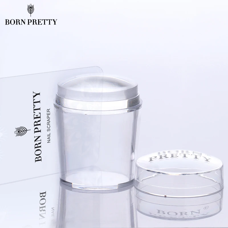 4cm XL Clear Marshmallow Silicone Jelly Stamper with Cap 1PC Nail Art Stamper & Scraper Stamp Tool Set # 26498
4cm XL Clear Marshmallow Silicone Jelly Stamper with Cap 1PC Nail Art Stamper & Scraper Stamp Tool Set # 26498