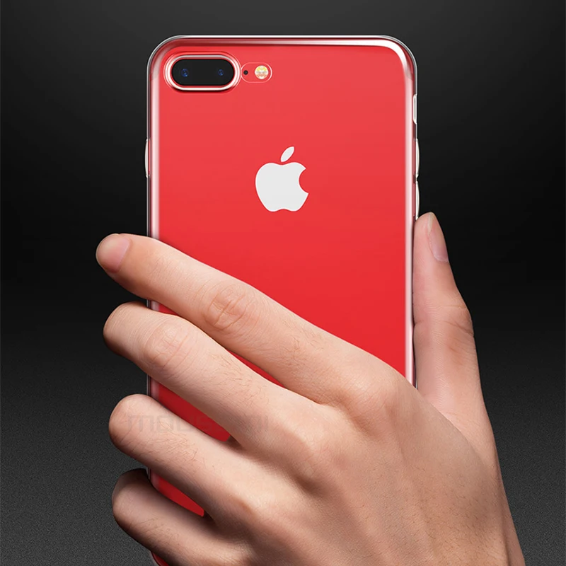 Case For iPhone 7 7 Plus Cases , Transparent TPU Soft Covers Cases For iPhone 7 Plus Luxury Clear Shockproof For iPhone 7 Case (6)