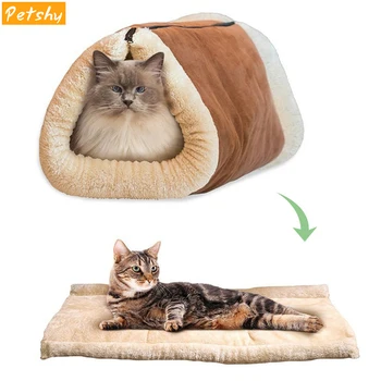 Petshy Warm Cat Pet Bed Tunnel Portable Cotton Tube Cushion Mat Pad Small Dog Blanket Kennel Crate House Plush Cats Dogs Nest
Petshy Warm Cat Pet Bed Tunnel Portable Cotton Tube Cushion Mat Pad Small Dog Blanket Kennel Crate House Plush Cats Dogs Nest