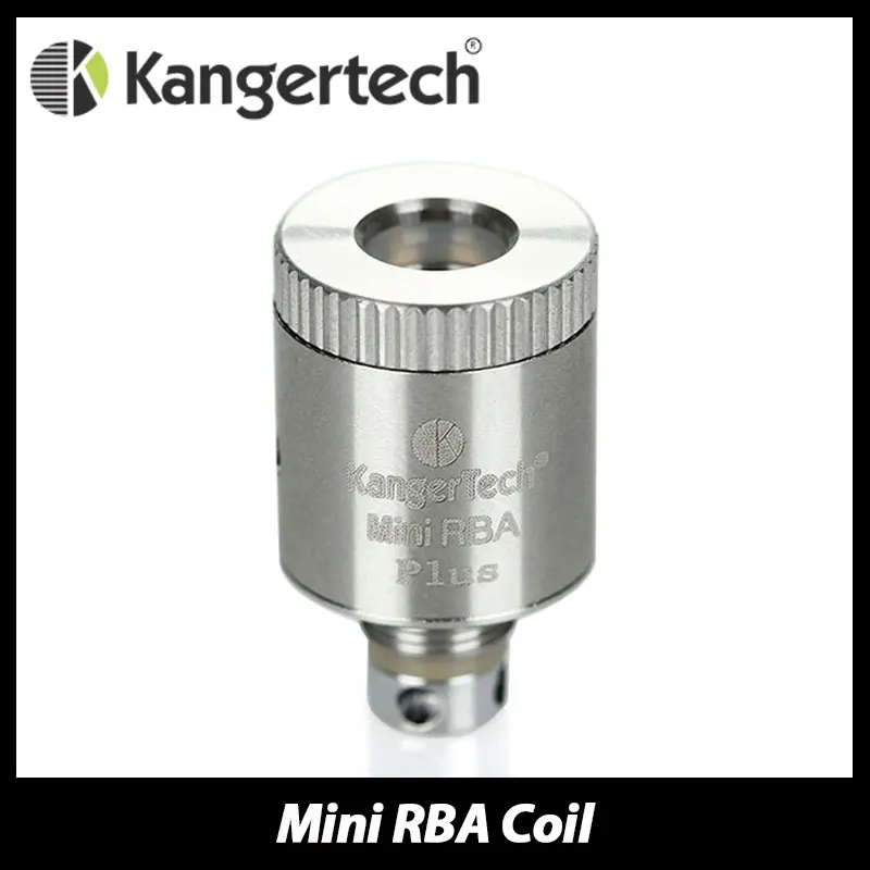 Original KangerTech Mini RBA Plus Coil e cigarette for Kanger Subtank Plus and Mini Rebuildable Tank Atomizer without Cotton
Original KangerTech Mini RBA Plus Coil e cigarette for Kanger Subtank Plus and Mini Rebuildable Tank Atomizer without Cotton