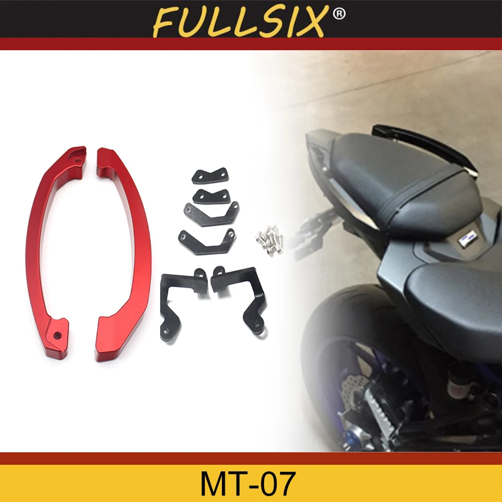 MT07 MT 07 поручень заднего сиденья пассажирская Ручка для Yamaha FZ07 FZ 2014 2015 2016