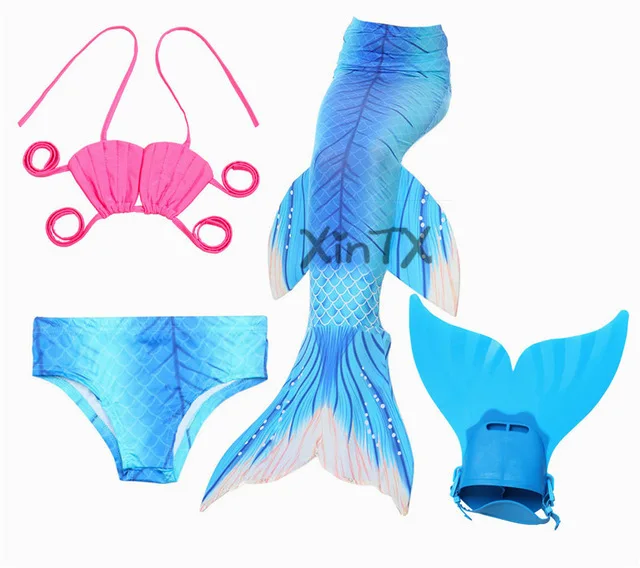 4PCS/Set Girls Swimsuit Mermaid Tail Costume Fancy Diamonds Mermaid Tail With Monofin Flippers for Girls Swimming Dress for Kids
4PCS/Set Girls Swimsuit Mermaid Tail Costume Fancy Diamonds Mermaid Tail With Monofin Flippers for Girls Swimming Dress for Kids