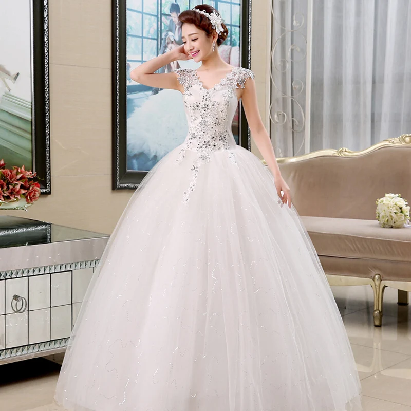 Sexy V-Neck Princess Wedding Dress Vestidos De Novia Vintage Boho Cheap Wedding Dress 2016 Robe De Mariage Bridal Gown Casamento
Sexy V-Neck Princess Wedding Dress Vestidos De Novia Vintage Boho Cheap Wedding Dress 2016 Robe De Mariage Bridal Gown Casamento
