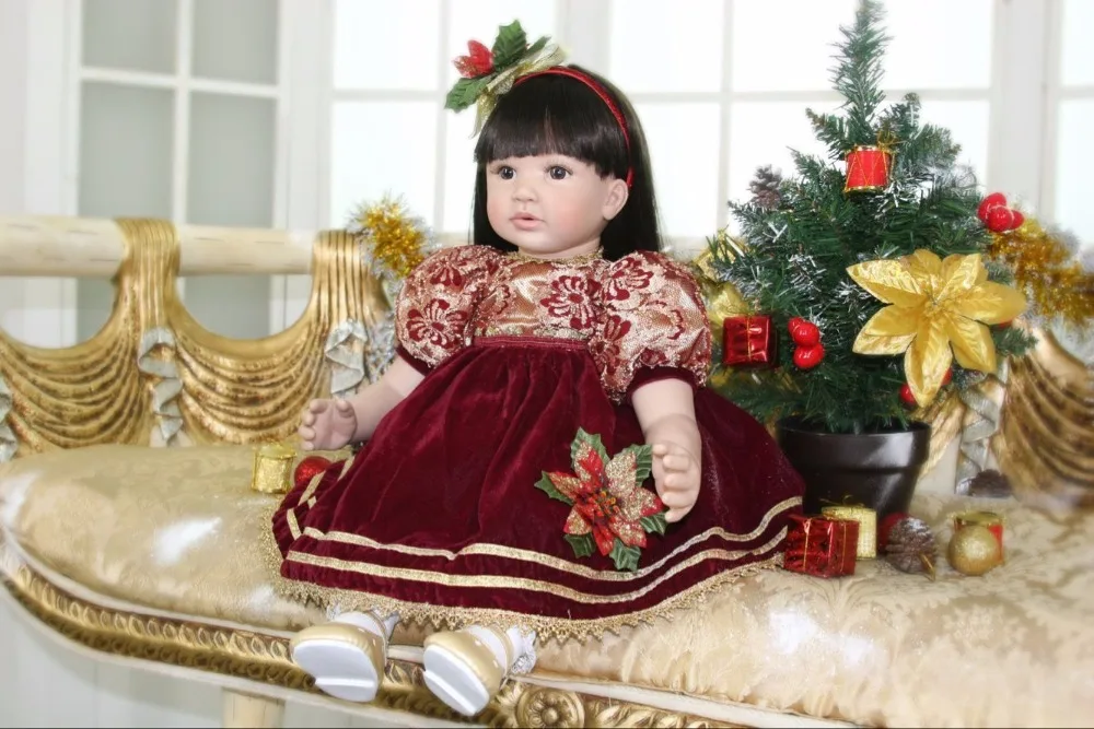 Vinyl Princess Toddler Babies Doll Girl