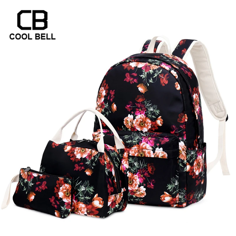 3pcs/set Waterproof Black Frint Flower Backpack Sports Laptop School Backpack For Teenager Girls Women Chinese Style Schoolbag
3pcs/set Waterproof Black Frint Flower Backpack Sports Laptop School Backpack For Teenager Girls Women Chinese Style Schoolbag