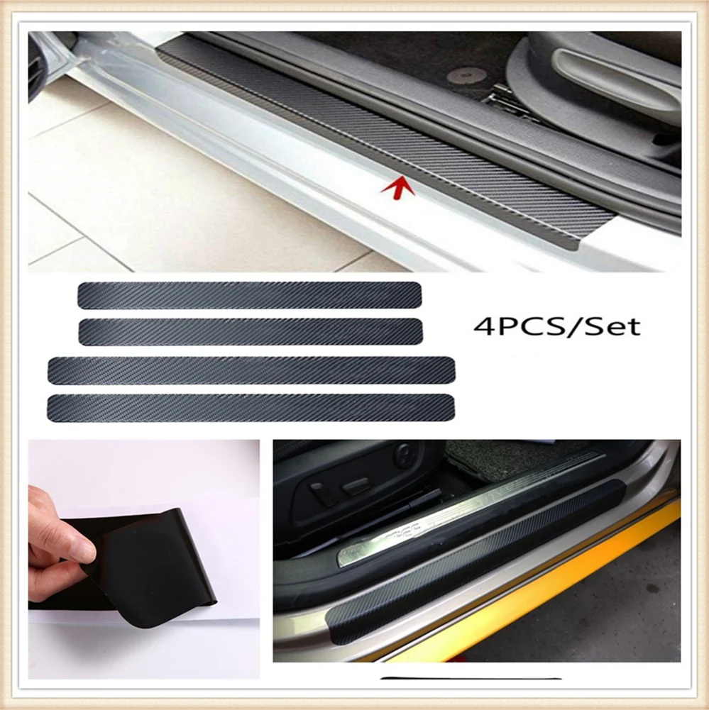 Car Door Sill Scuff Anti Scratch Carbon Fiber Sticker for Hyundai HND3 Veloster i10 LPI 30blue R cee d ix Tucson IX35
Car Door Sill Scuff Anti Scratch Carbon Fiber Sticker for Hyundai HND3 Veloster i10 LPI 30blue R cee d ix Tucson IX35