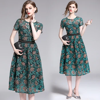 womens woman ladies Designer summer sexy Crochet embroidery Embroidered Floral Cocktail party midi Swing office work wear dress
womens woman ladies Designer summer sexy Crochet embroidery Embroidered Floral Cocktail party midi Swing office work wear dress