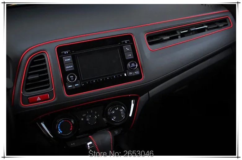 Newest 5M/lot Car-Styling Universal Cold Line Flexible Interior Decoration Moulding Trims Strips Car Styling Sticker Accessories
Newest 5M/lot Car-Styling Universal Cold Line Flexible Interior Decoration Moulding Trims Strips Car Styling Sticker Accessories
