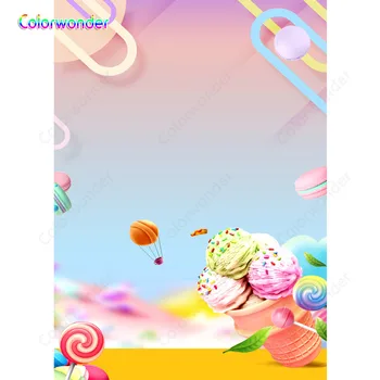 Colorwonder photo background for home candy world background happy birthday baby shower newborn ice cream photography background
Colorwonder photo background for home candy world background happy birthday baby shower newborn ice cream photography background