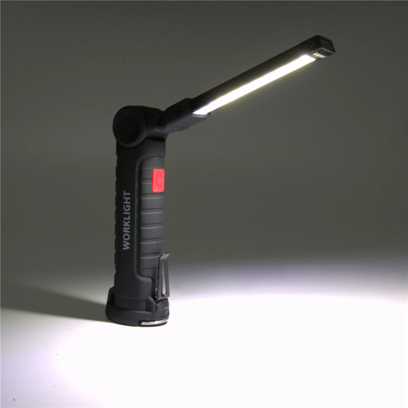 5 Working Modes Portable COB Flashlight Torch USB Rechargeable LED Work Light Magnetic COB Tactical Flashlight With Hanging Hook
5 Working Modes Portable COB Flashlight Torch USB Rechargeable LED Work Light Magnetic COB Tactical Flashlight With Hanging Hook