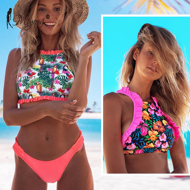 Miyouj Bandeau Bikini Push Up Biquinis Feminino Mujer Print Bathing Suit Women Swimsuit String Bikini Brazilian Thong Swimsuit
Miyouj Bandeau Bikini Push Up Biquinis Feminino Mujer Print Bathing Suit Women Swimsuit String Bikini Brazilian Thong Swimsuit
