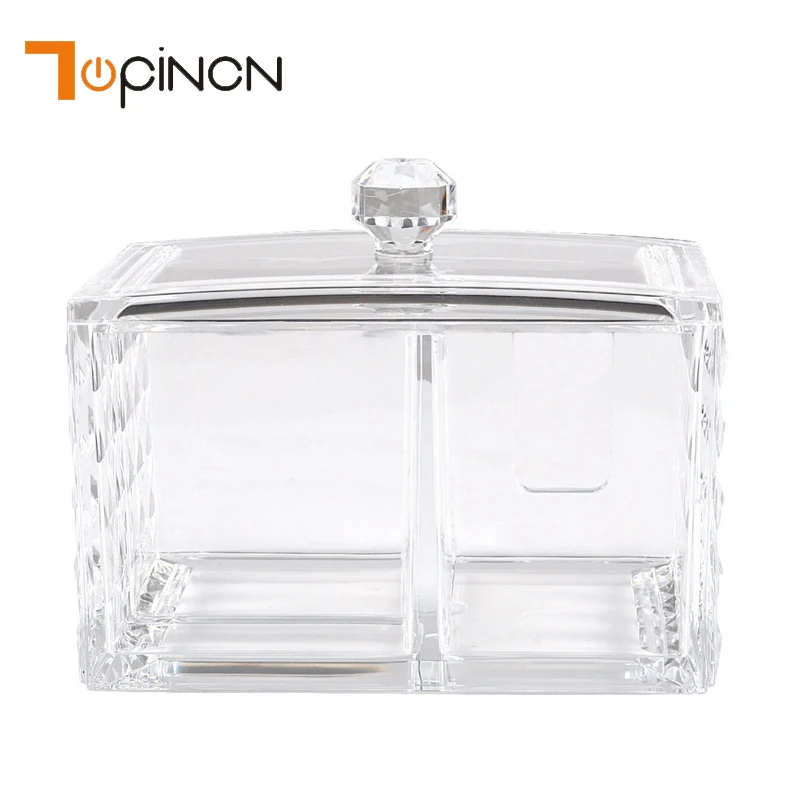 Acrylic Makeup Organizer Cotton Swabs Storage Box Cosmetic Organizer Cotton Pads Q-tip Makeup Clear Container Case Casket
Acrylic Makeup Organizer Cotton Swabs Storage Box Cosmetic Organizer Cotton Pads Q-tip Makeup Clear Container Case Casket