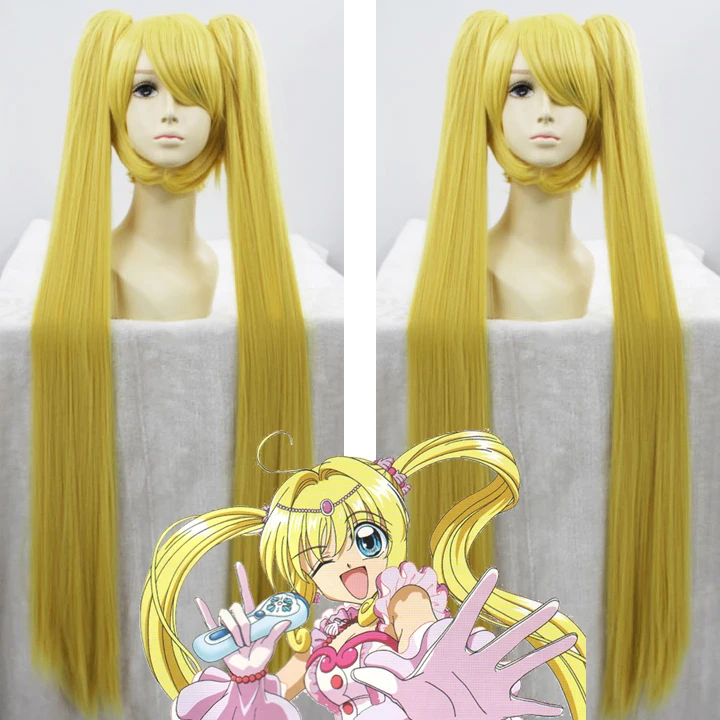 Anime Mermaid Melody Pichi Pichi Pitch Cosplay Wig Lucia Nanami Blonde 120cm Long Ponytails Synthetic Hair Adult
Anime Mermaid Melody Pichi Pichi Pitch Cosplay Wig Lucia Nanami Blonde 120cm Long Ponytails Synthetic Hair Adult