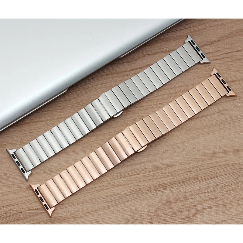 Luxury Stainless Steel Bracelet For Apple Watch 38mm 40mm 42mm 44mm Butterfly Buckle Steel Band For iWatch Series 1 2 3 4 Strap
Luxury Stainless Steel Bracelet For Apple Watch 38mm 40mm 42mm 44mm Butterfly Buckle Steel Band For iWatch Series 1 2 3 4 Strap