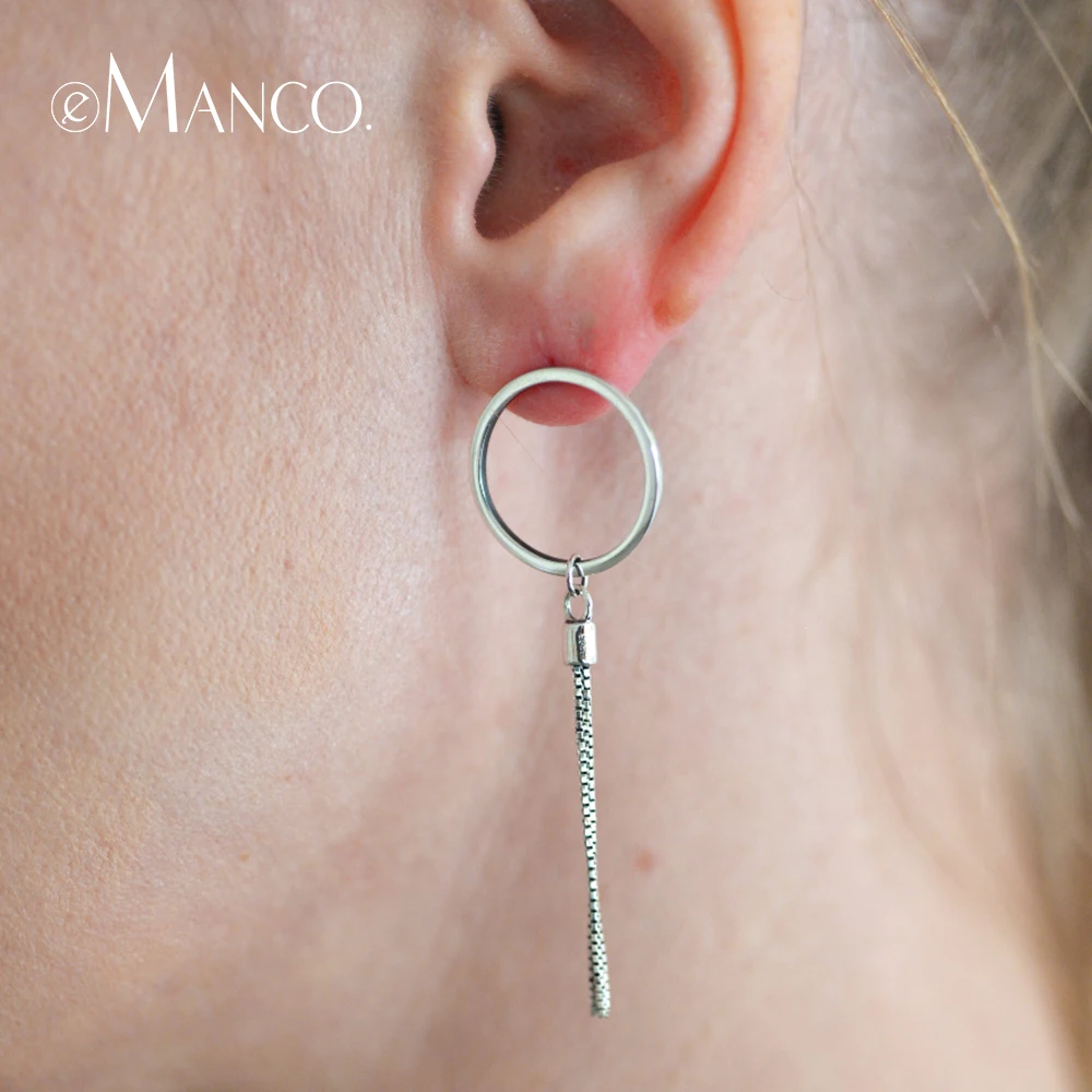 eManco 925 Silver Round Tassel Earrings Accessories Romantic Gift Silver Earrings Dropshipping Wholesales
eManco 925 Silver Round Tassel Earrings Accessories Romantic Gift Silver Earrings Dropshipping Wholesales