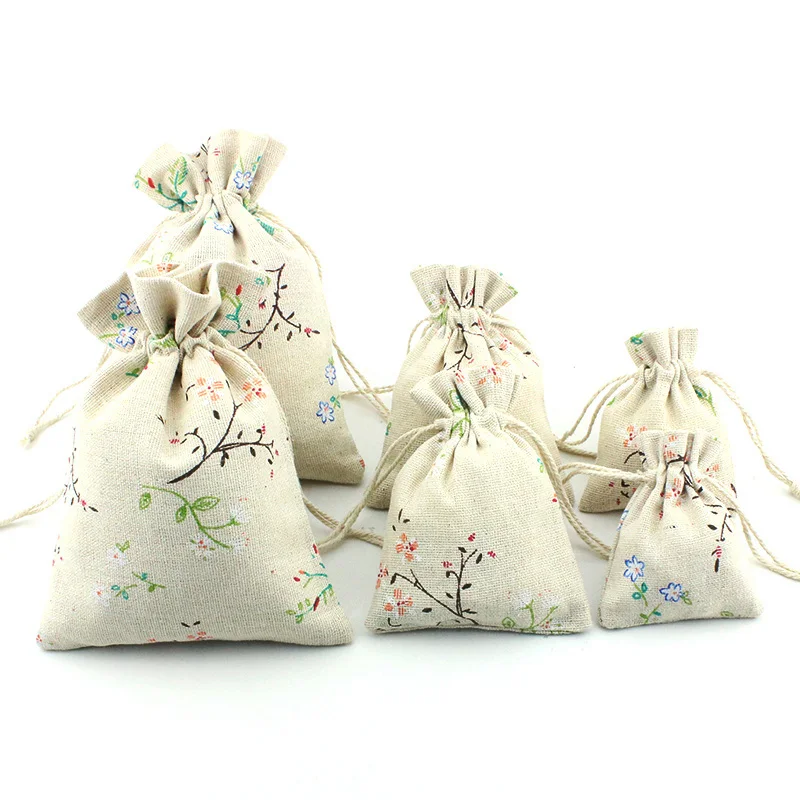 10pcs Cotton Sacks Jute Gift Bags Flower Branch Pattern Gift Candy Pouch Drawstring Bags For Jewelry Bag Storage Wedding Supply
10pcs Cotton Sacks Jute Gift Bags Flower Branch Pattern Gift Candy Pouch Drawstring Bags For Jewelry Bag Storage Wedding Supply