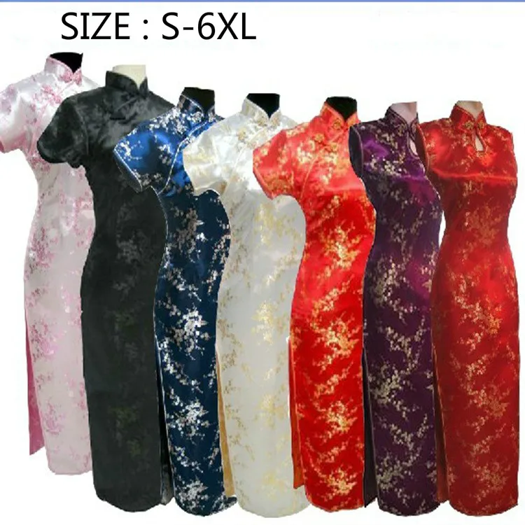 Plus Size Cheongsam Dress for Women Short Sleeve One Piece Chinese Traditional Dress Lady Tang Qipao Party Dresses 90
Plus Size Cheongsam Dress for Women Short Sleeve One Piece Chinese Traditional Dress Lady Tang Qipao Party Dresses 90