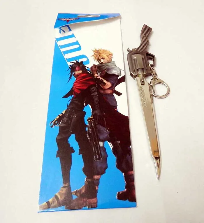 Free Shipping Game Final Fantasy VII Cloud Sword Keyring Keychain Pendant Costume Props Collectible Toys Wholesale/Retail
Free Shipping Game Final Fantasy VII Cloud Sword Keyring Keychain Pendant Costume Props Collectible Toys Wholesale/Retail