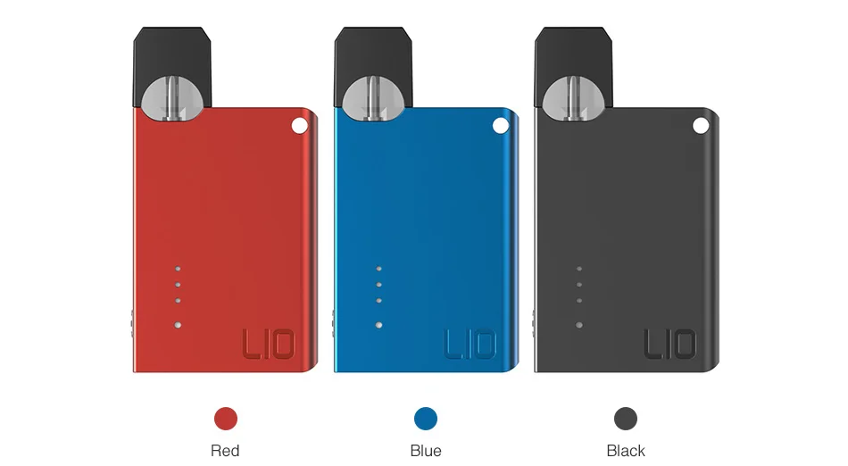 Original IJOY LIO Pod Kit with 400mAh Built-in Battery & Side Fire Button & 0.7ml Pod Cartridge E-cig Vape Kit VS Drag 2/ Swag