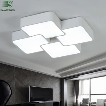 Nordic Square Metal Led Ceiling Light Simple Acrylic Living Room Led Ceiling Lamp Creative Dimmable Bedroom led Lighting Lights
Nordic Square Metal Led Ceiling Light Simple Acrylic Living Room Led Ceiling Lamp Creative Dimmable Bedroom led Lighting Lights