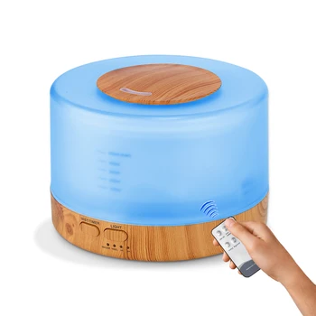 VVPEC 500ml Aroma Essential Oil Diffuser Ultrasonic Air Humidifier purifier with Wood Grain LED Lights for Office Home Bedroom
VVPEC 500ml Aroma Essential Oil Diffuser Ultrasonic Air Humidifier purifier with Wood Grain LED Lights for Office Home Bedroom