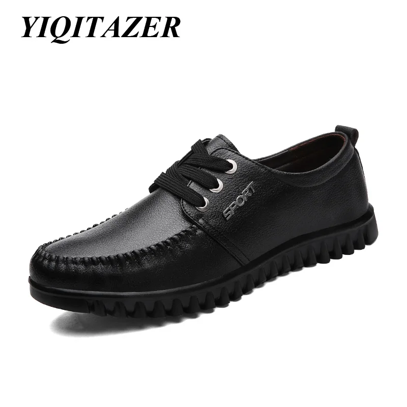 YIQITAZER 2017 Summer Flats Men Shoes Platform Shoes Man,Fashion Business Brand Formal Black Shoes Leather Man size 7 -9.5
YIQITAZER 2017 Summer Flats Men Shoes Platform Shoes Man,Fashion Business Brand Formal Black Shoes Leather Man size 7 -9.5