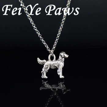 Fei Ye Paws Vintage Golden Retriever Dog Pet Charm Pendant Stainless Steel Long Chain Necklace Boho Men Necklace Anime Girl Gift
Fei Ye Paws Vintage Golden Retriever Dog Pet Charm Pendant Stainless Steel Long Chain Necklace Boho Men Necklace Anime Girl Gift