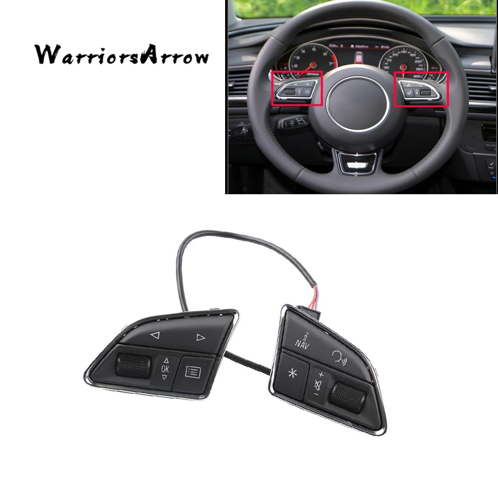 WarriorsArrow MMI Steering Wheel Multifunction Control Switch Button For Audi A1 A6 A7 2011 2012 2013 2014 2015 2016 4G0951523D
WarriorsArrow MMI Steering Wheel Multifunction Control Switch Button For Audi A1 A6 A7 2011 2012 2013 2014 2015 2016 4G0951523D