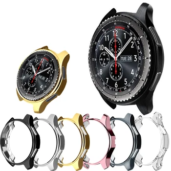 New Watch Case For Gear S3 Frontier Shell For Samsung Galaxy Watch 46Mm/ 42Mm Strap Soft Tpu Coating Full Protective Shell Frame
New Watch Case For Gear S3 Frontier Shell For Samsung Galaxy Watch 46Mm/ 42Mm Strap Soft Tpu Coating Full Protective Shell Frame