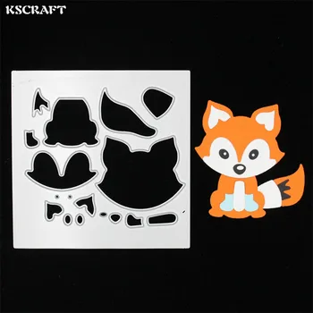 KSCRAFT Lovely Fox Metal Cutting Dies Stencils for DIY Scrapbooking/photo album Decorative Embossing DIY Paper Cards
KSCRAFT Lovely Fox Metal Cutting Dies Stencils for DIY Scrapbooking/photo album Decorative Embossing DIY Paper Cards