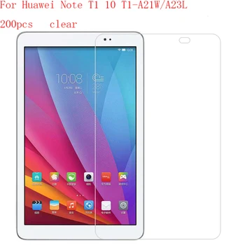Transparent Tablet LCD film Screen Protector for Huawei Note T1-A21W/A23L 9H Anti-scratch without retail packing 200pcs/lot
Transparent Tablet LCD film Screen Protector for Huawei Note T1-A21W/A23L 9H Anti-scratch without retail packing 200pcs/lot