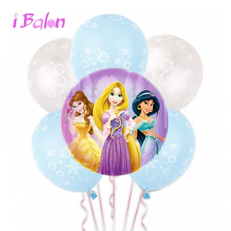 7pcs/set Princess Foil Balloons Snowflake Latex Inflatable Helium Globos Baby Shower Girl Happy Birthday Party Decorations Balls
7pcs/set Princess Foil Balloons Snowflake Latex Inflatable Helium Globos Baby Shower Girl Happy Birthday Party Decorations Balls