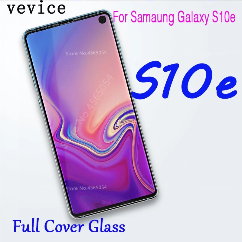 S10e For Samsung Galaxy S10e Tempered Glass Full Cover 9H Screen Protector for Samsung Galaxy S10e Protective Film For S10E 2019
S10e For Samsung Galaxy S10e Tempered Glass Full Cover 9H Screen Protector for Samsung Galaxy S10e Protective Film For S10E 2019