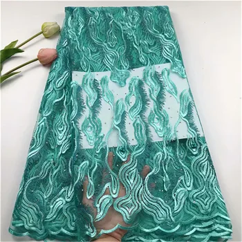 Latest African Laces 2019 High Quality Lace Nigerian French Lace Fabric For Wedding Stone/Beads Lace Fabric
Latest African Laces 2019 High Quality Lace Nigerian French Lace Fabric For Wedding Stone/Beads Lace Fabric