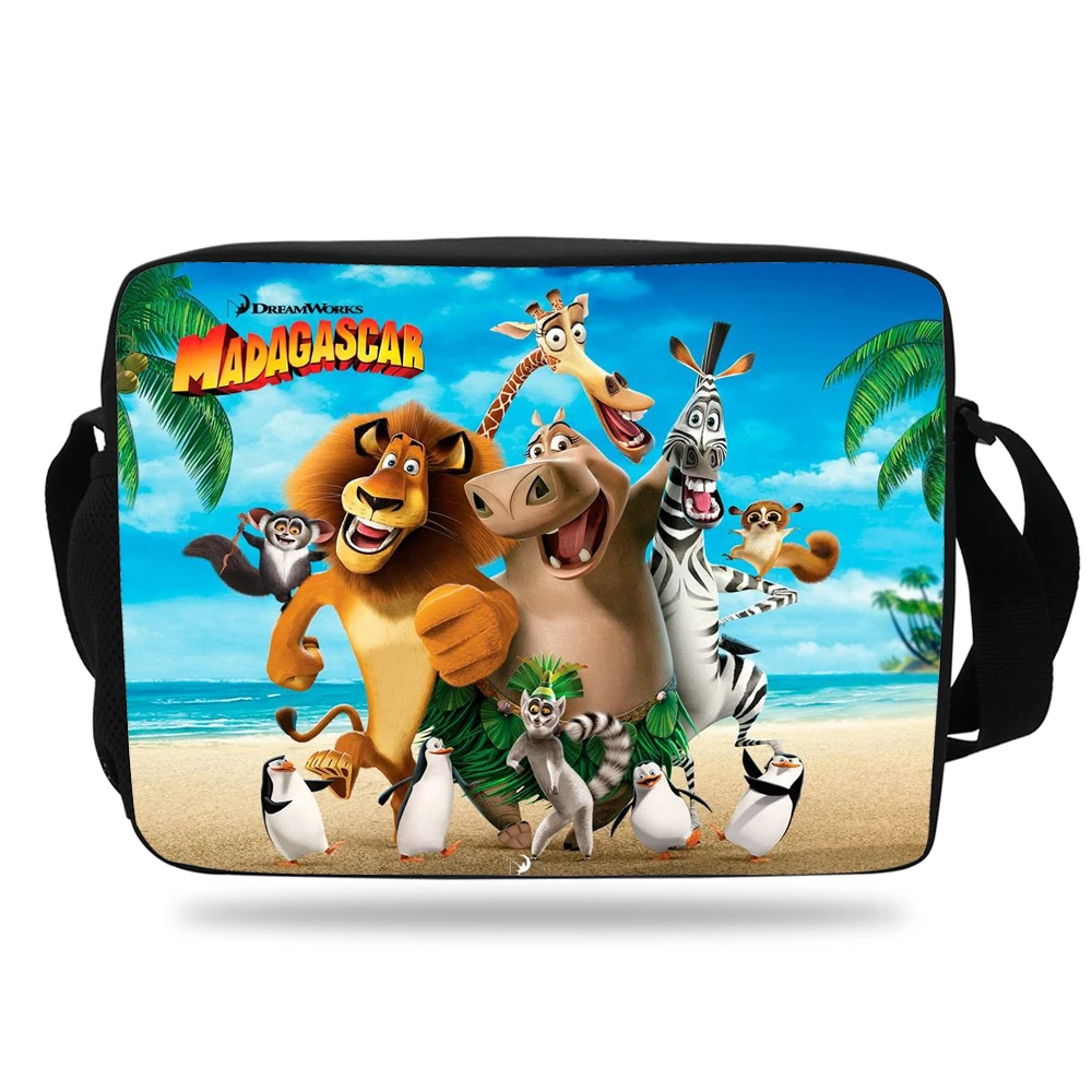 Popular The movie Penguins of Madagascar School Messenger Bag For Girls Boys Shoulder Bag For Children Students
Popular The movie Penguins of Madagascar School Messenger Bag For Girls Boys Shoulder Bag For Children Students