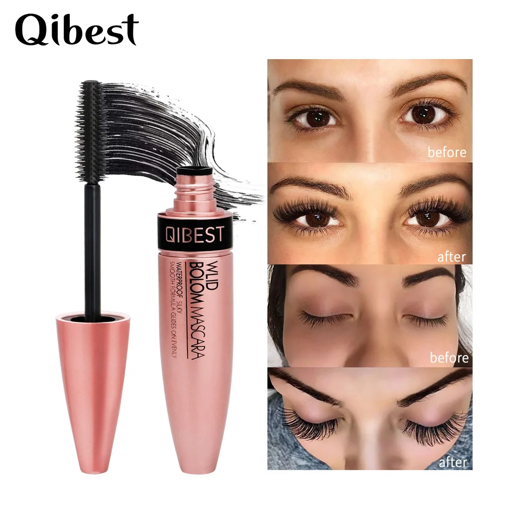 QIBEST 4D Silk Eyelash Liquid Black Thick Length - Eye Lashes Makeup Tool Waterproof Lasting 3D
QIBEST 4D Silk Eyelash Liquid Black Thick Length - Eye Lashes Makeup Tool Waterproof Lasting 3D