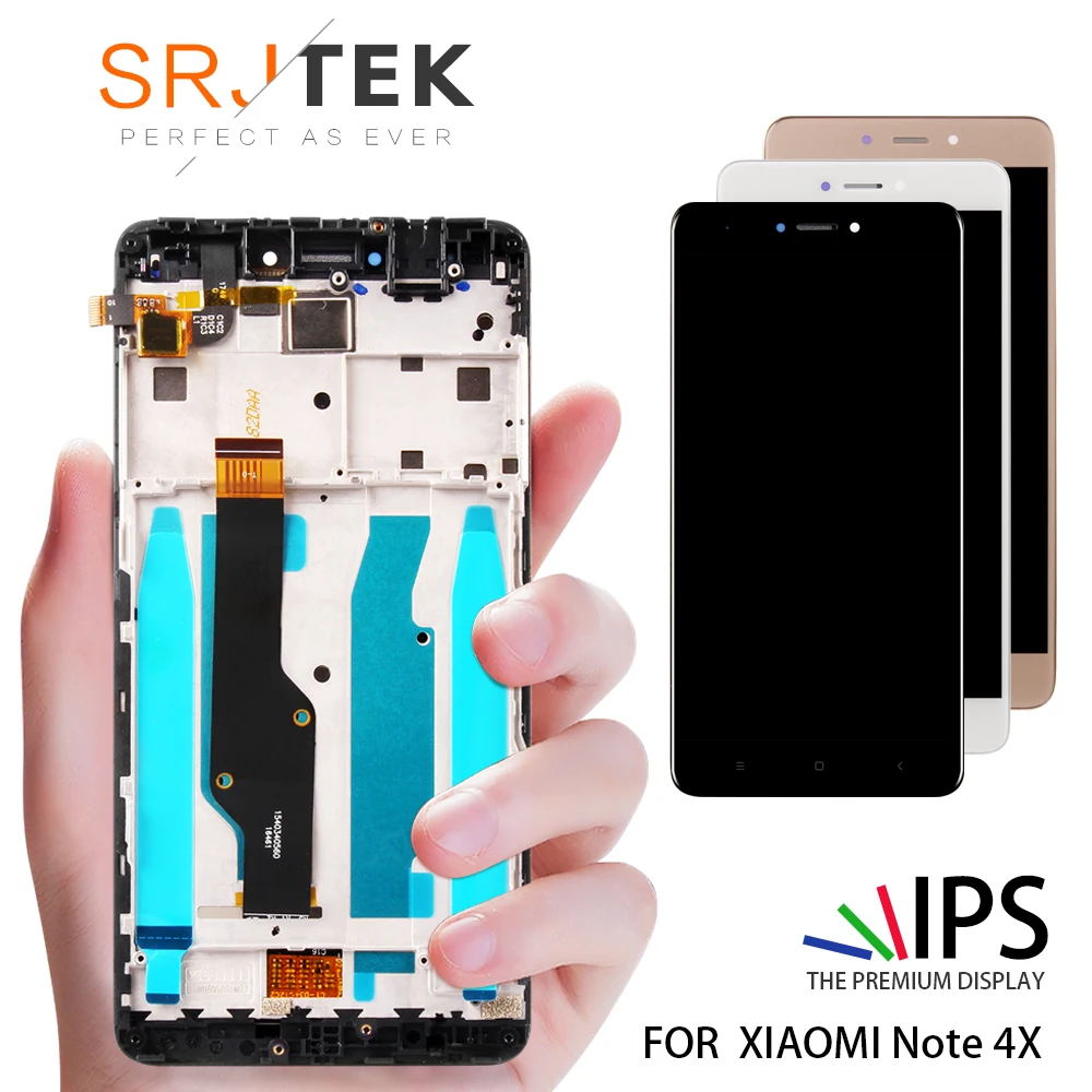 Snapdragon 625 IPS For XIAOMI Redmi Note 4X LCD Touch Screen With Frame Display 5.5" For Redmi Note 4X Screen Replacement Parts
Snapdragon 625 IPS For XIAOMI Redmi Note 4X LCD Touch Screen With Frame Display 5.5" For Redmi Note 4X Screen Replacement Parts