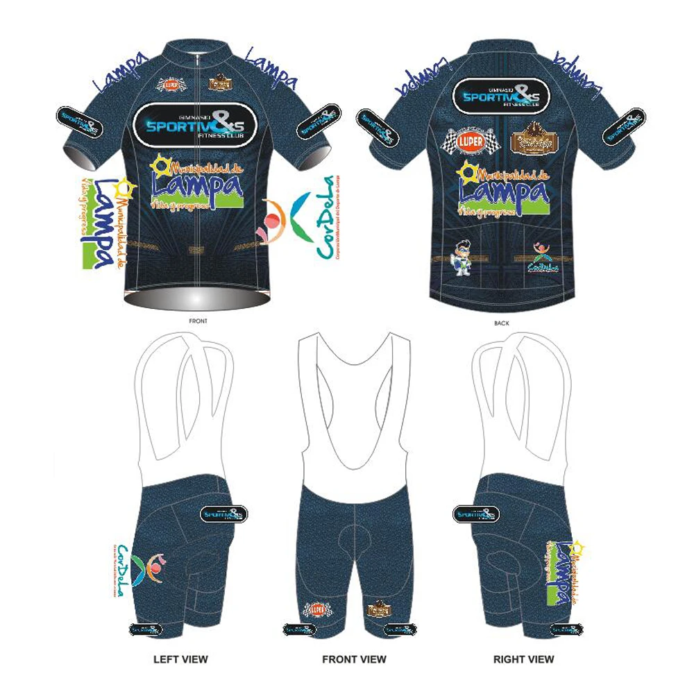 Factoy Design Personalized Pro MTB Bike Team Road Club Cycling Equipment Uniform Jersey Shirts Bib Shorts Sets
Factoy Design Personalized Pro MTB Bike Team Road Club Cycling Equipment Uniform Jersey Shirts Bib Shorts Sets
